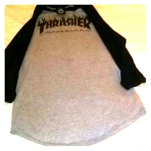 Thrasher Magazine baseball shirt